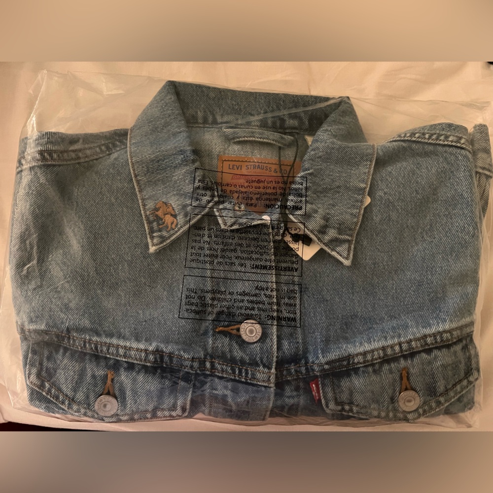 BEYONCÉ X LEVI’S limited edition blue denim jacket - Picture 7 of 7